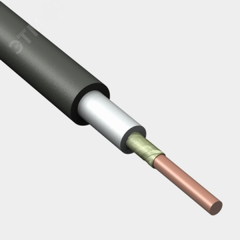 Кабель силовой ВВГнг(А)-FRLS 1х2.5ок-0.66 ТРТС Конкорд 5004