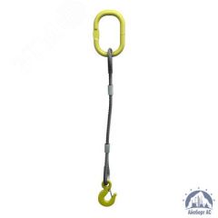 Строп канатный 1СК 1,0т/ 1м петля - крюк КМП 00-00014053