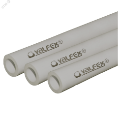 Труба полипропиленовая 90 х 8.2 SDR 11 PN 10 PPR серая, хлыст 4м VALFEX 10103090Г