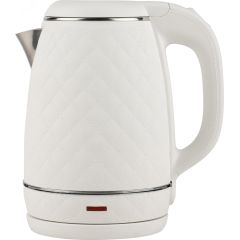 Чайник электрический HS-на 1007 на 1,7 л, цвет белый, двойной корпус HomeStar 107005