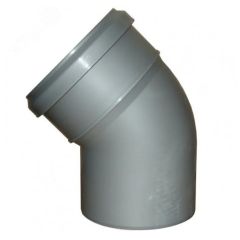 Отвод (полипропилен) 75x45град. PRO AQUA 100745