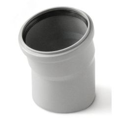 Отвод (полипропилен) 110x15град. PRO AQUA 100115