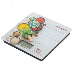Весы кухонные электронные MA-033 до 7 кг, рисунок ''Специи'' Матрена 101236