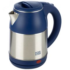 Чайник стальной HS-1034 на 1.8 л, цвет синий HomeStar 102669