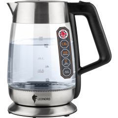 Чайник электрический стеклянный LE-1508 на 1.8 л Leonord 104866