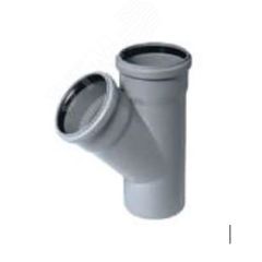 Тройник канализационный 45 град. 32 х 32 Политэк 203245
