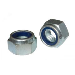 Гайка самостопорящаяся М 12 DIN 985 цинк Стройметиз