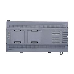 Процессорный модуль программируемого логического контроллера, н.пит. &ndash;100-240В AC, 14 DI - 24В DC(PNP/NPN), 10 DO - 24В DC(PNP), 4 AI, 2 AO,ком. порты &ndash; 2хRS485, 1хEthernet. 2 модуля расш-ния моноблока (BD), 14модулей расш-ния локальной шины