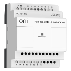 ПЛК 430 Модуль расширения входов выходов 12 DI 4 UI (0-10 В/DI) 24В DC ONI