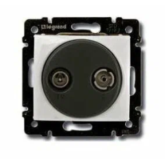 VALENA DIY Розетка TV-FM оконечная слоновая кость