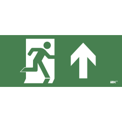 Этикетка самоклеящаяся 330х140мм "Фигура/стрелка вверх" IEK