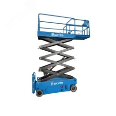 Самоходный ножничный подъемник с выдвижной платформой, рабочая высота 14 м, PL1435 SKYER PL1435