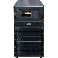 Источник бесперебойного питания Online Vanguard 60000 Ва/ 60000Вт 3/3 Tower 3 Фазы/ Нейтраль/ Заземление RS232 / RS485 / USB / Сухие контакты / Слот д Powercom VGD-II-60R33 (Empty modular cabibet