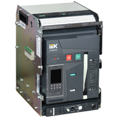 ARMAT AR-A2S TD10 3P W HR/VR Выключатель автоматический воздушный 85кА расцепитель TD 1000А 3P выдвижной с аксессуарами ~220-240В: реле отключения, реле включения, моторный привод IEK