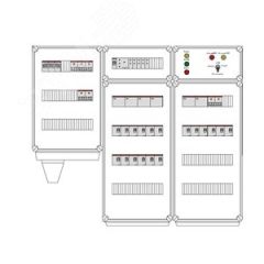 Щит управления электрообогревом HS 18x2700 D316 (в комплекте с терморегулятором и датчиком температуры) DEVIbox DBS094