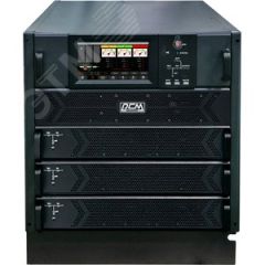 Источник бесперебойного питания Online Vanguard 30000 Ва/ 30000Вт 3/3 Tower 3 Фазы/ Нейтраль/ Заземление RS232 / RS485 / USB / Сухие контакты / Слот д Powercom VGD- I-30R33 (Empty modular cabibet