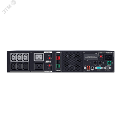 Источник бесперебойного питания line-interactive PRIII RT NEW 2200Ва/2200Вт фазы 1/1 5,6 мин Rack IEC C13, IEC C19 USB, SNMP Cyberpower PR2200ERTXL2UA