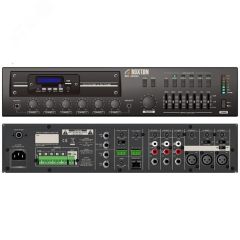 USB-проигрыватель-тюнер-усилитель 120 Вт, 3 микр+ 3 унив входа, 5 зон, работа с RM-05 Roxton MX-120