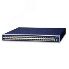 Коммутатор управляемый L3 46 портов 100/1000 Мб/с, 4хSFP 1000 Мб/с, 1хRJ45 PLANET GS-6320-46S2C4XR