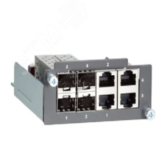 Модуль интерфейсный 4x 10/100/1000BaseT(X) /SFP (mini-GBIC) порт MOXA PM-7200-4GTXSFP