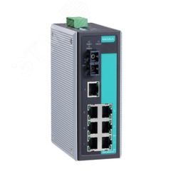 Коммутатор 6 x 10/100BaseTX, 2 x 100BaseFX (многомодовое оптоволокно) MOXA EDS-308-MM-SC
