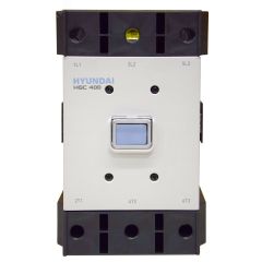 Магнитный контактор HGC400 22NS F220 400А 220 кВт при АС3 (380-440В) кат. 100-240В АC 110-220 DC 2НО+2НЗ Hyundai 13.01.01.000542