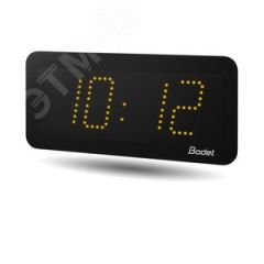 Часы цифровые STYLE II 7 (часы/минуты), высота цифр 7 см, желтый цвет, самостоятельный ход, 240В BODET 946413