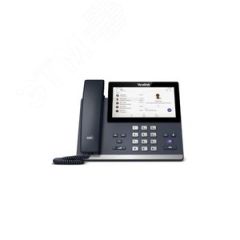 Телефон IP  для  Skype for Business,  поддержка PoE, без блока питания,  LCD-экран 7' с разрешением 800x480 yealink YL-MP56-SfB
