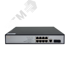 Управляемый L2 PoE коммутатор GIGALINK 8 Base-T 10/100/1000Mb/s Gigalink GL-SW-G204-10P