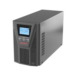Онлайн ИБП ДКС серии Small Tower, 1000 ВА/900 Вт, клеммы, EPO, USB, RS-232, RJ45, з/у 1А, 3 x 7 Ач