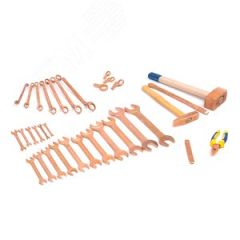 Набор инструмента омедненный (33 предмета) КЗСМИ 31618