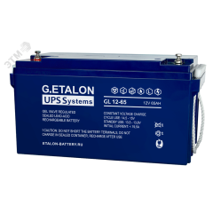 Аккумулятор G.ETALON GL 12В 65 А/ч Etalon Battery 900-12/65GL