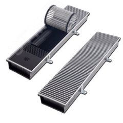 Конвектор внутрипольный 110/230/1600 с естественной конвекцией, решетка натуральный алюминий GEKON конвекторы GETL0.01116023/UNA/NV