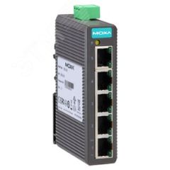 Коммутатор 5 x 10/100BaseTX в пластиковом корпусе. MOXA EDS-205