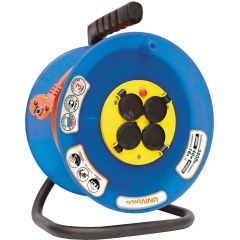 Удлинитель на катушке, степень защиты IP-44, с РОС 83285