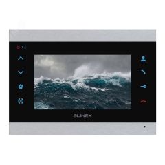 Видеодомофон цветной SLINEX SLINEX SL-07МHD Silver+Black