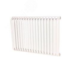 Радиатор стальной двухтрубчатый 500/100/20 боковое подключение белый глянцевый Rommer RST-205020-010