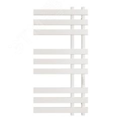 Полотенцесушитель электрический из квадратного профиля LX-2 plaza neo 100/50 с диммером цвет белый ДВИН 4657812419818