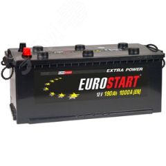 Аккумулятор автомобильный EUROSTART Extra Power 190Ah L+ (борт) EUROSTART EUT1903F