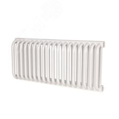 Радиатор стальной двухтрубчатый 300/100/18 боковое подключение белый глянцевый Rommer RST-203018-010