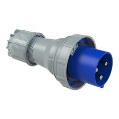 Вилка кабельная 125А/230V/1P+N+E/IP67 PCE 043-6