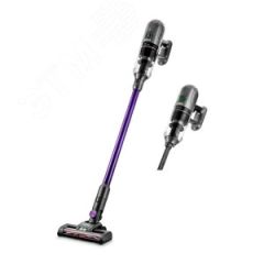 Пылесос вертикальный KT-5122, мощность 250 Вт, цвет черно-фиолетовый KITFORT КТ-5122