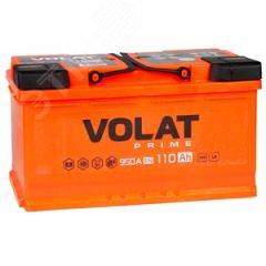 Аккумулятор автомобильный VOLAT Prime 110Ah L+ VOLAT VP1101