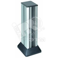 Connect Миниколонна 2-сторонняя на 4 CIMA-модуля 336х1265(158)х1095(181) мм SC алюминий-графит Simon ALC322-8-14