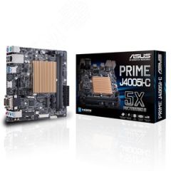 Материнская плата PRIME J4005I-C, Intel Dual-Core Celeron J4005, Mini-ITX Asus 90MB0W90-M0EAY1
