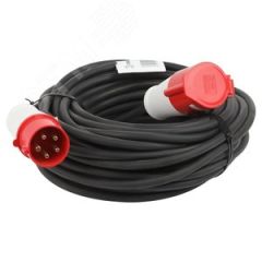 Удлинитель силовой IND380-U-1e-5x2,5-10m-IP44 на 380В в бухте 1 розетка CEE 5P 10м КГ 5х2,5 32A IP44 ЭРА Б0057293