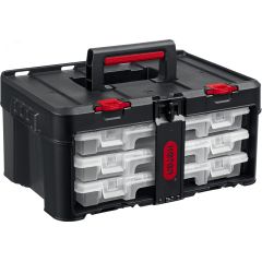 Ящик пластиковый с органайзерами STACKNROLL, 481 х 332 х 233 мм, (19'') Keter 38406