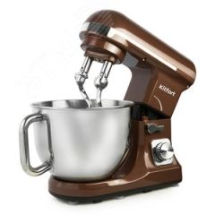 Миксер планетарный KT-1343-3, объем 5 л, мощность 1000 Вт, цвет кофейный KITFORT КТ-1343-3