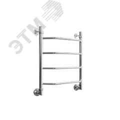 Полотенцесушитель водяной E 60/50 с комплектом крепежа цвет хром ДВИН 4627086033201