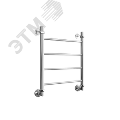 Полотенцесушитель водяной J 60/50 с комплектом крепежа цвет хром ДВИН 4627085971320